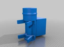Feed Section 3d Printed for Fillament Extruder