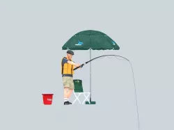 fishing 3D model