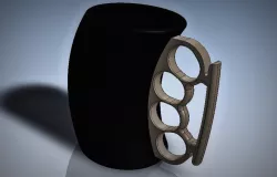 Fist Cup - Brass Knuckles