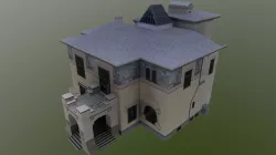 Gorky Apartment Museum - Museum-Apartment Maxim Gorky Low-poly  3D model