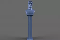 Green Lantern Pez Toy 3D model 3D model