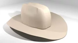 Hat - Cowboy 3D model