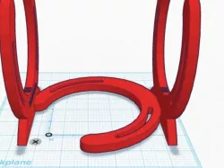 Horse Shoe Wine Rack