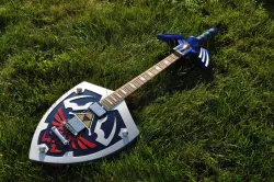 Hylian Shield Guitar