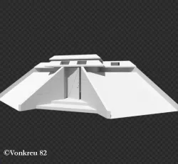 Jurassic Park Security Bunker Low-poly  3D model