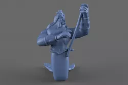 King Triton Toy model 3D model