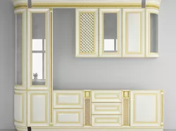 Kitchen facade  3D model
