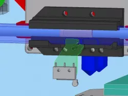 Lulzbot TAZ retractable Z-probe auto bed level compensation with G29 Mod