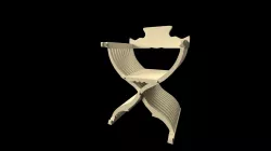 Medieval Chair 3D model