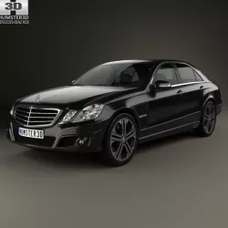 Mercedes-Benz E-Class Brabus 2010 3D model