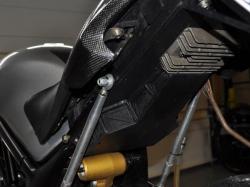 Motorcycle Undertail- custom fit Ducati Monster tail to Suzuki sv650