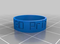 My 3D Printed Ring