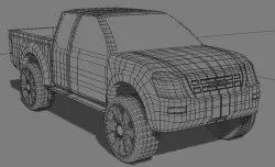 My First Pickup Models in 3ds Max 2009