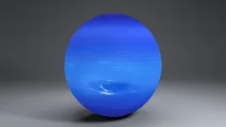 Neptune 2k Globe 3D model