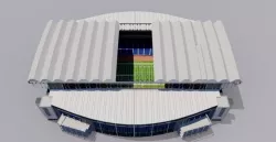 NRG Stadium - Houston Low-poly  3D model