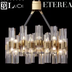 Officina Luce ETEREA Chandelier 3D model