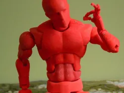 Open Source Action Figure with 70 Points of Articulation (aka Dexter)