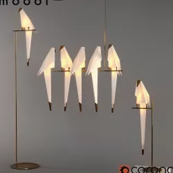 Origami Bird 3D model