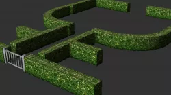 Outside Home Wall 3D model
