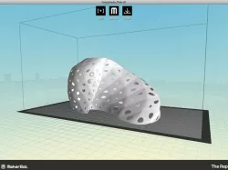 parametric | art - Flow lampshade