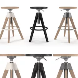 Pedrali Arki-Stool 3D model