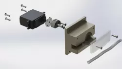 Peristaltic Valve with Servo Motor