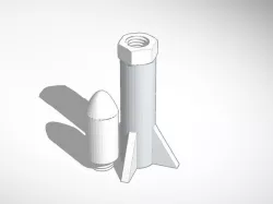 PHOTOS SOL 80 18mm Estes rocket