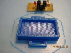 Printed holder for optical endstop (stripboard version)