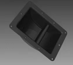 Recessed Speaker Cabinet Handle