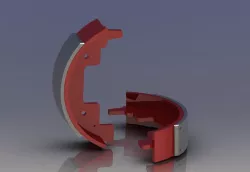Request: Vehicle rear brake shoe 