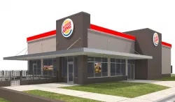 Retail-021 Burger King With Site 3D model