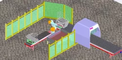 Robotics Cell Paiting and Manipulation