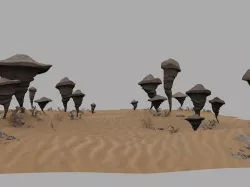 Rocks 3D model