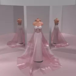 S and S Pink 3D model