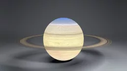 Saturn 4k Globe 3D model