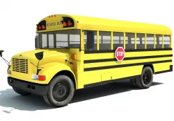 School Bus 3D model
