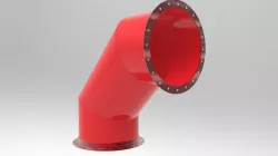 sheet metal elbow