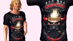 Skeleton T-Shirt 3D model