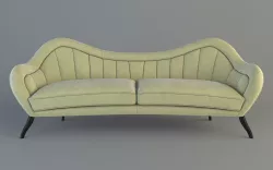 Sofa Hermes 3D model