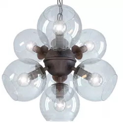 SPHERE CUMULUS GLASS CHANDELIER 7 3D model