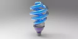 Spiral lamp