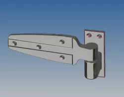 SS 304 Freezer Door Hinge Assembly