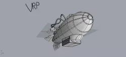 Steampunk Zeppelin