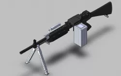 Stoner 63A in LMG configuration