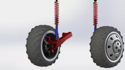trailing arm suspension