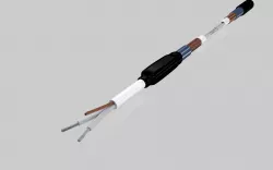 Underfloor cable 3D model