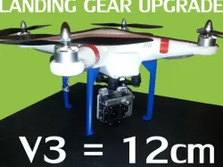V3 DJI Phantom Landing Gear BUSTMOLD LEGS 12cm