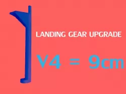 V4 DJI Phantom Landing Gear BUSTMOLD LEGS 9cm
