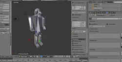 Very lowpoly rigged humanoid character Low-poly  3D model