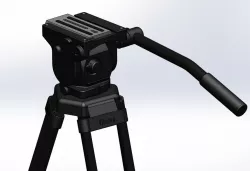 Vinten camera tripod
